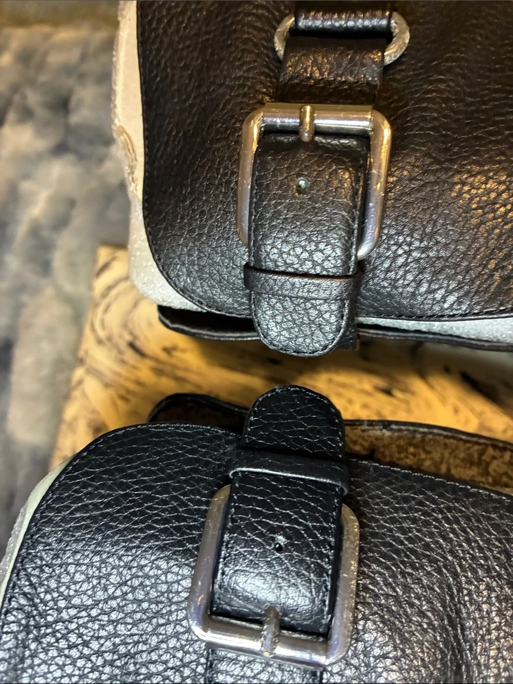 NWOT Nine West Black Over-the-Knee Buckle Riding Boots